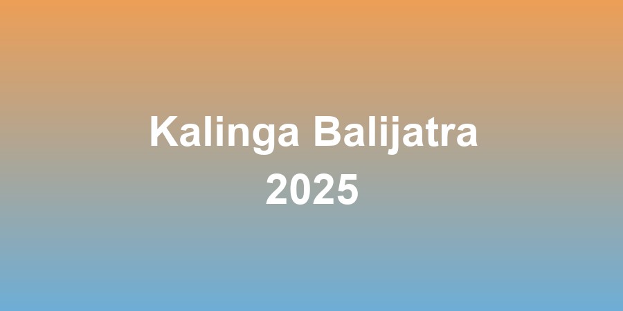 Kalinga Balijatra 2025