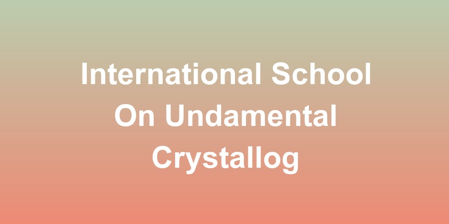 An Workshop On Rietueld Refinement Analysis