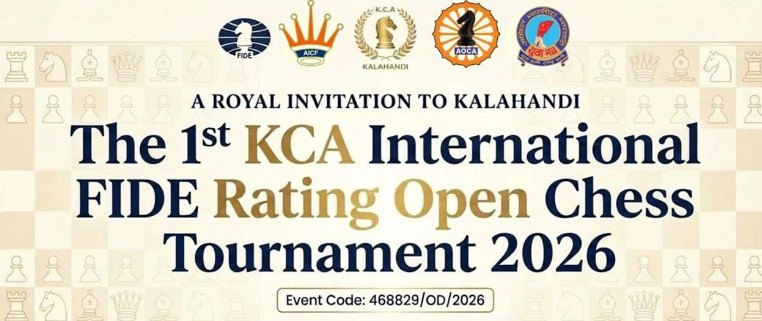 1st K.C.A. International FIDE rating Open Chess Tournament 2026