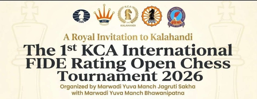 1st KCA International FIDE Rating Open Chess Tournament 2026