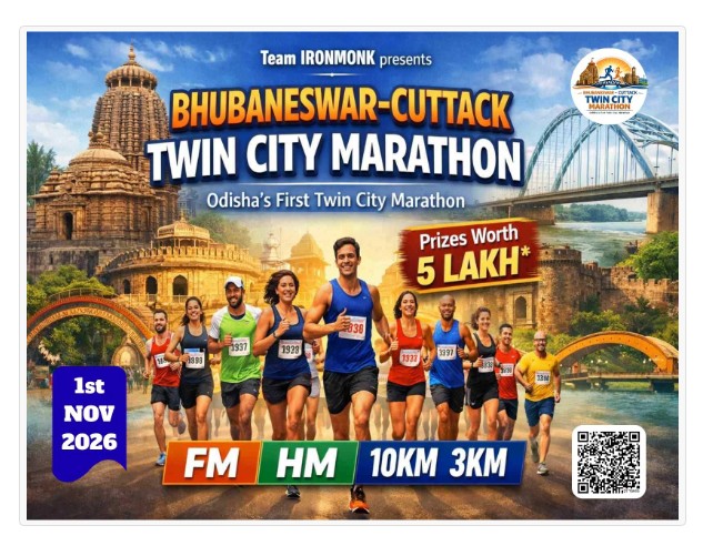 Bhubaneswar Cuttack Twin City Marathon 2026